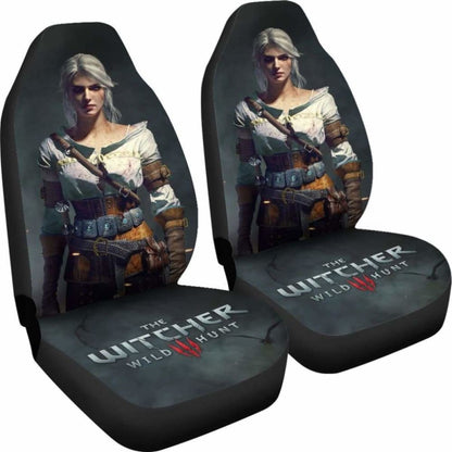 The Witcher 3: Wild Hunt Ciri Game Fan Gift Car Seat Covers Universal Fit 051012