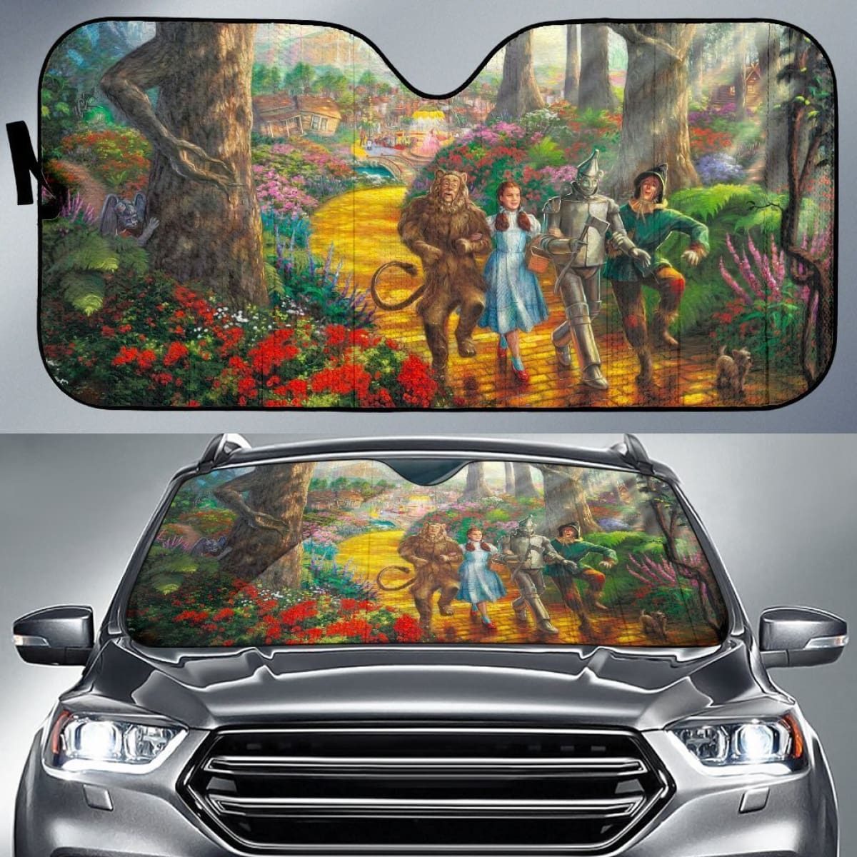 The Wizard Of Oz Auto Sun Shade Nh07 Universal Fit 111204