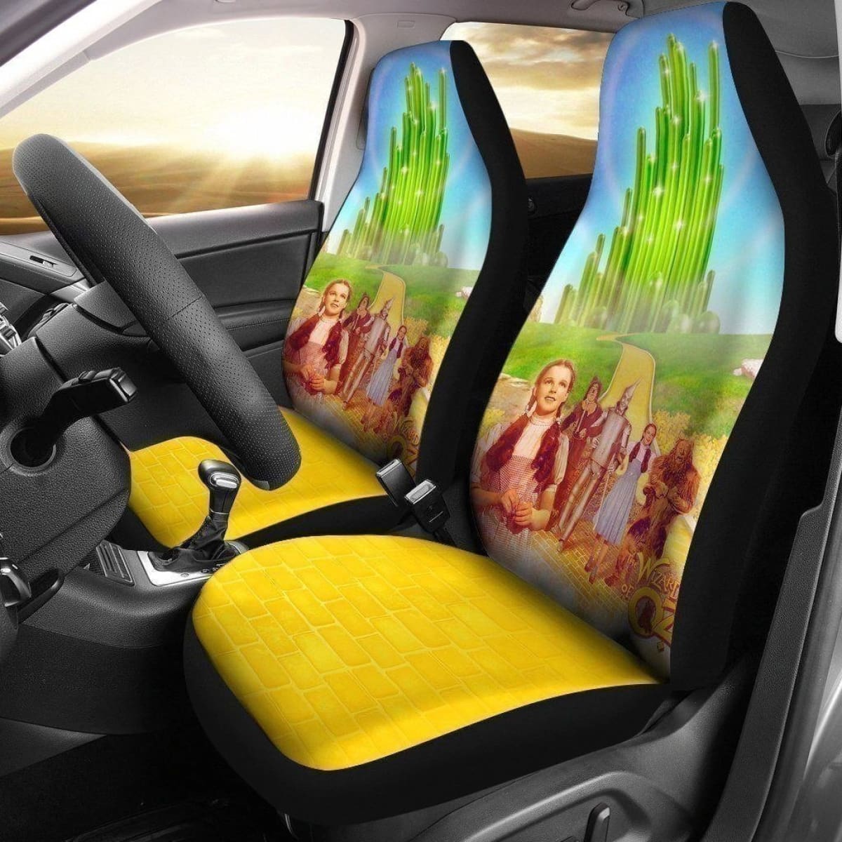 The Wizard Of Oz Car Seat Covers Emerald City Universal Fit 194801