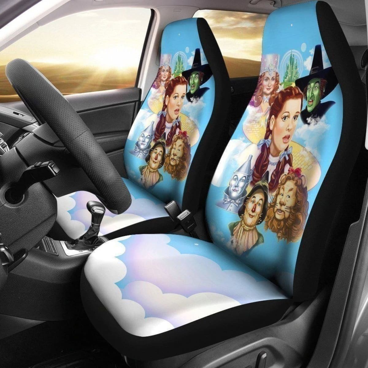The Wizard Of Oz Car Seat Covers 2 Universal Fit 194801