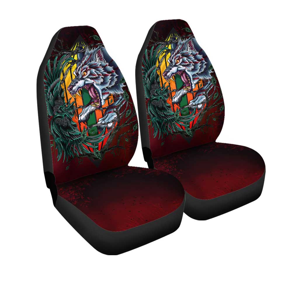 The Wolf And The Crow Car Seat Covers Set Of 2