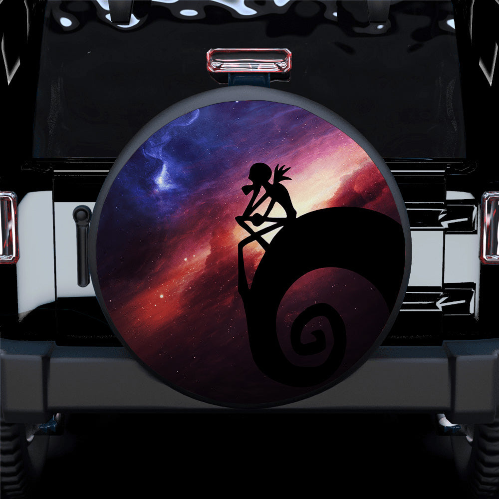Thinking Jack Nightmare Before Christmas Car Spare Tire Cover
