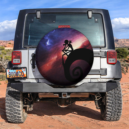 Thinking Jack Nightmare Before Christmas Car Spare Tire Cover