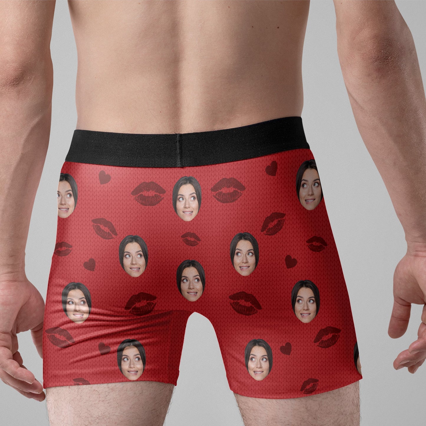 This Is The Best Thing I've Ever Found - Personalized Photo Men's Boxer Briefs