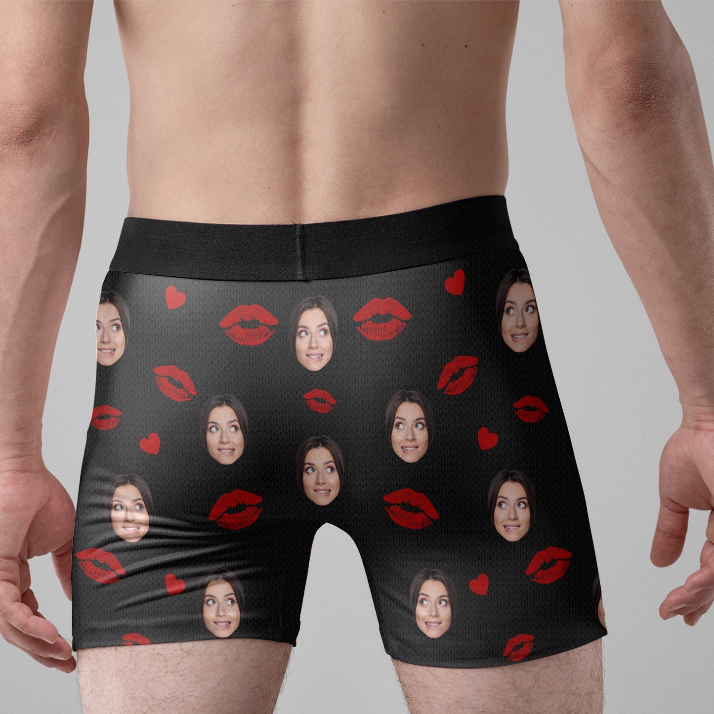 This Is The Best Thing I've Ever Found - Personalized Photo Men's Boxer Briefs