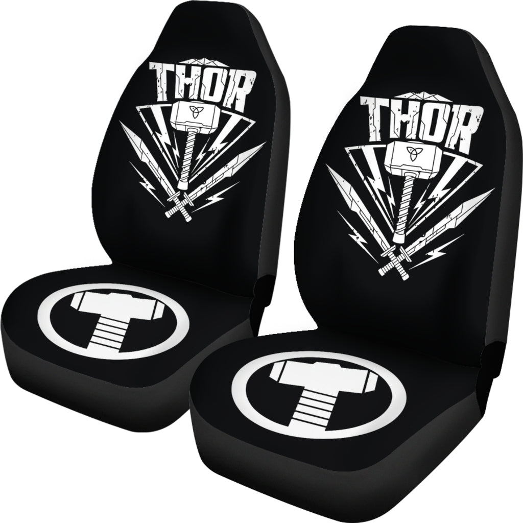 Thor Hammer Logo Car Seat Covers Car Accessories Ci220714-02