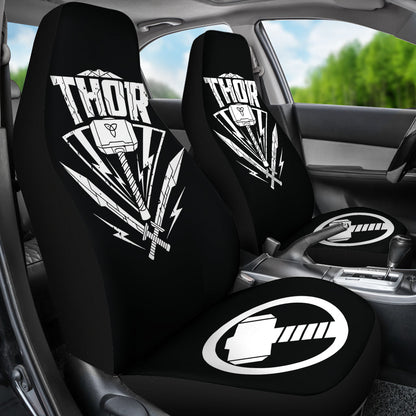 Thor Hammer Logo Car Seat Covers Car Accessories Ci220714-02
