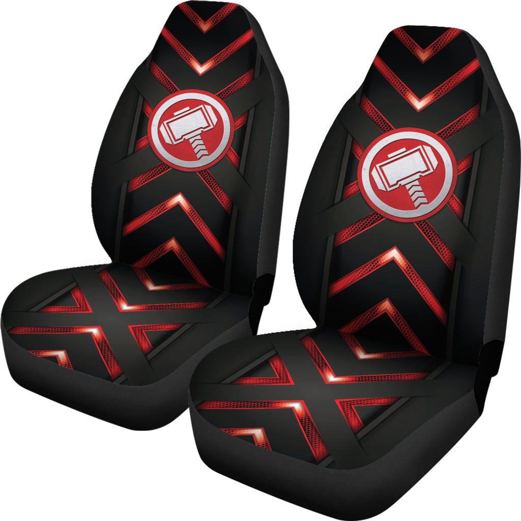 Thor Hammer Metal Logo Car Seat Covers Car Accessories Ci220714-01