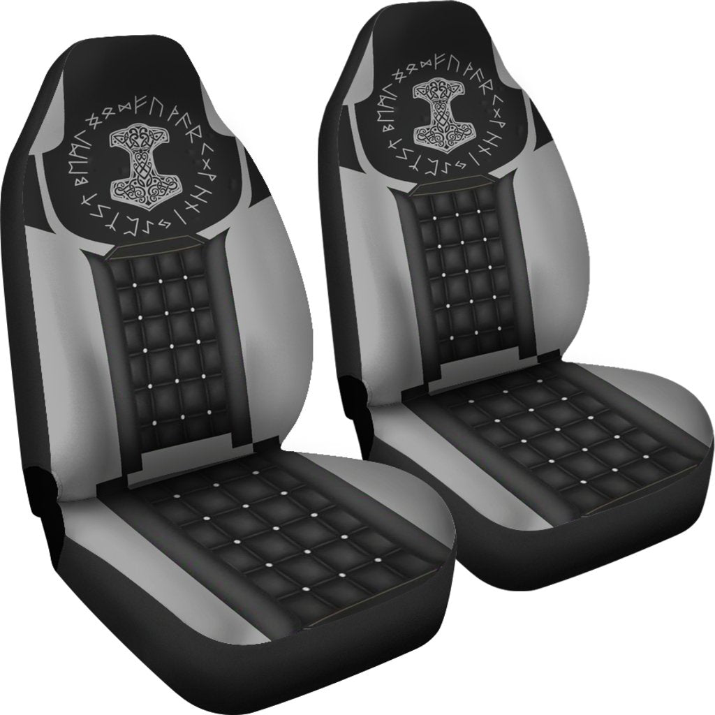 Thor Hammer Viking Premium Persionalized Car Seat Covers