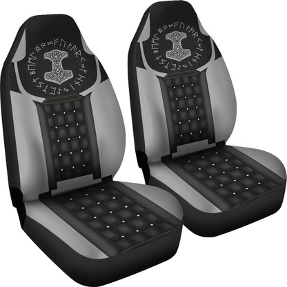 Thor Hammer Viking Premium Persionalized Car Seat Covers