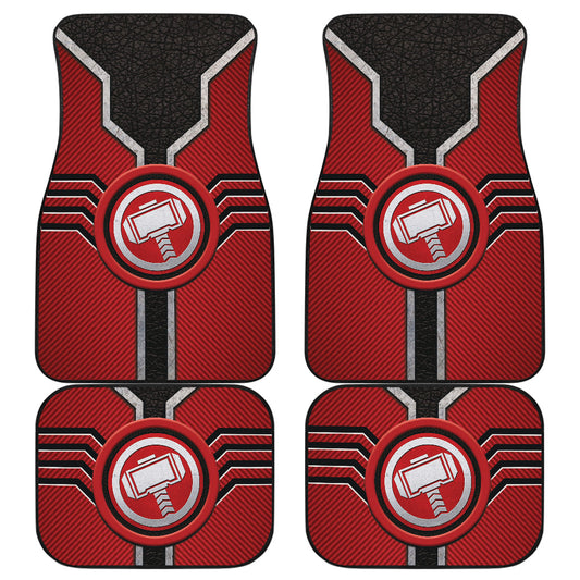 Thor Logo Car Floor Mats Custom For Fans Ci230111-11a