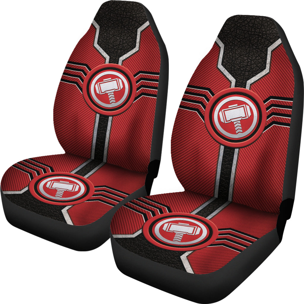 Thor Logo Car Seat Covers Custom For Fans Ci230106-11