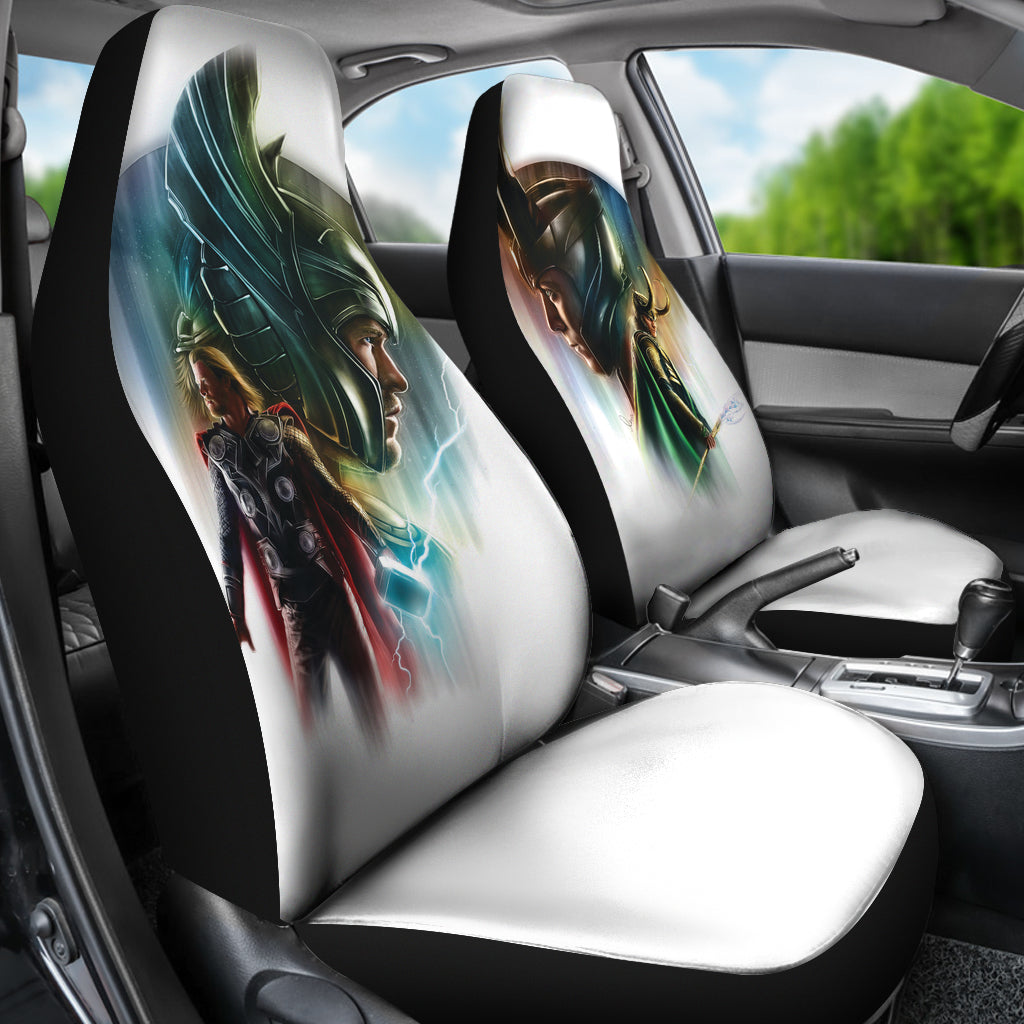 Thor Loki Car Seat Covers Car Accessories Ci220714-11