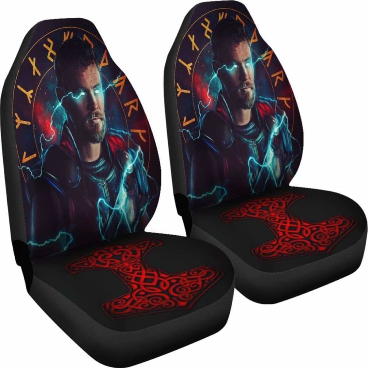 Thor Loki 2019 Car Seat Covers 2 Universal Fit