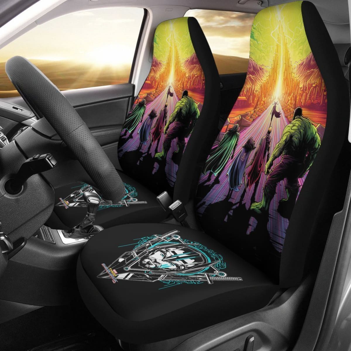 Thor Ragnarok Last Fight Car Seat Covers Mn05 Universal Fit 225721