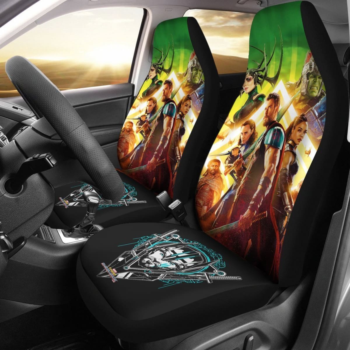 Thor Ragnarok Showtime Car Seat Covers Mn05 Universal Fit 225721