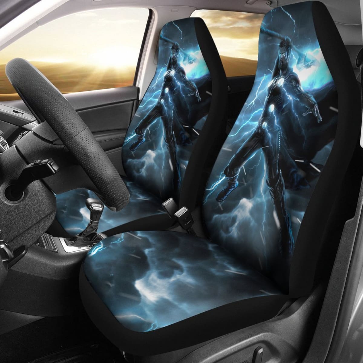 Thor Superhero Avengers Endgame Marvel Car Seat Covers Mn04 Universal Fit 225721