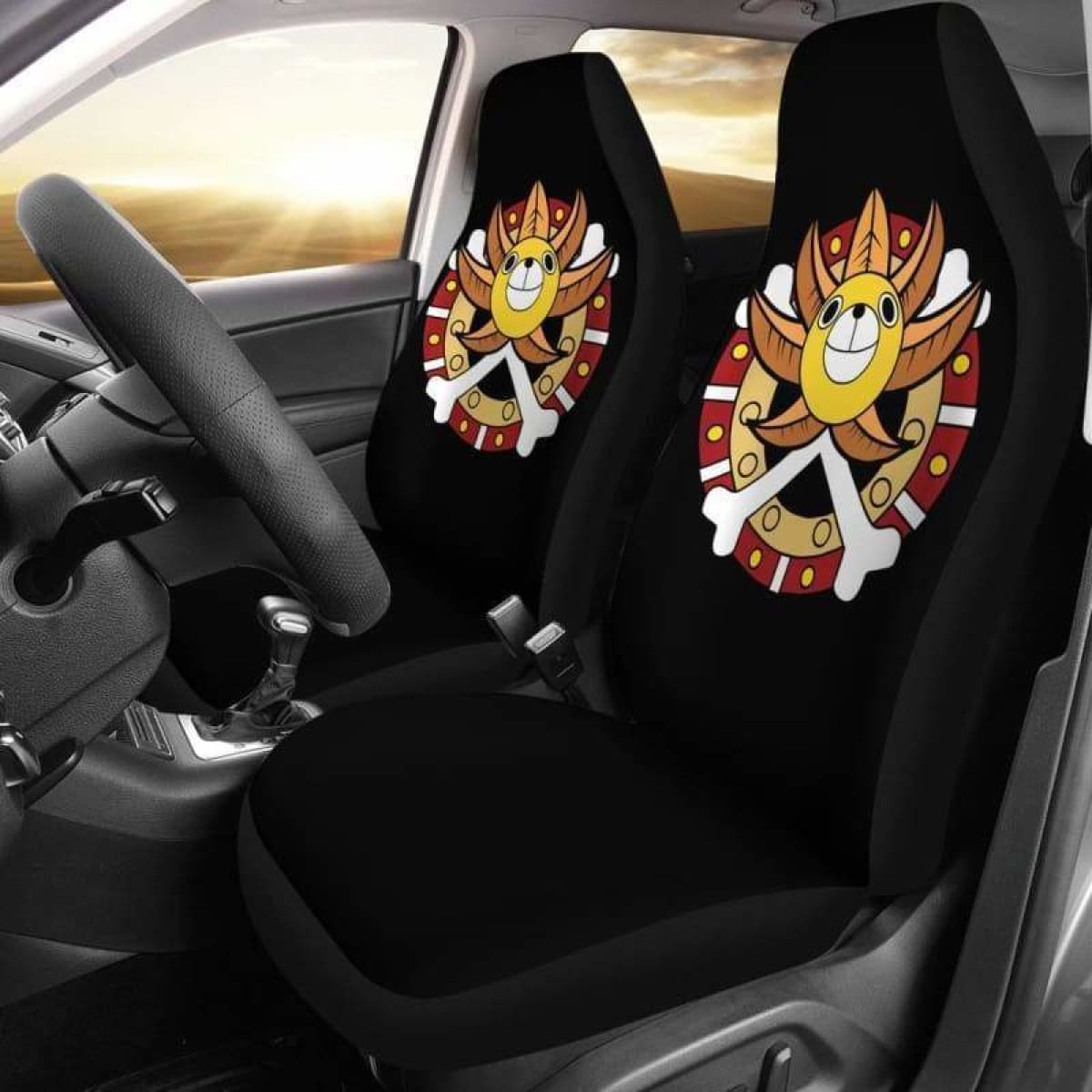 Thousand Sunny One Piece Car Seat Covers Universal Fit 051312