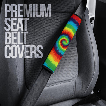 Tie Dye Premium Custom Car Seat Belt Covers