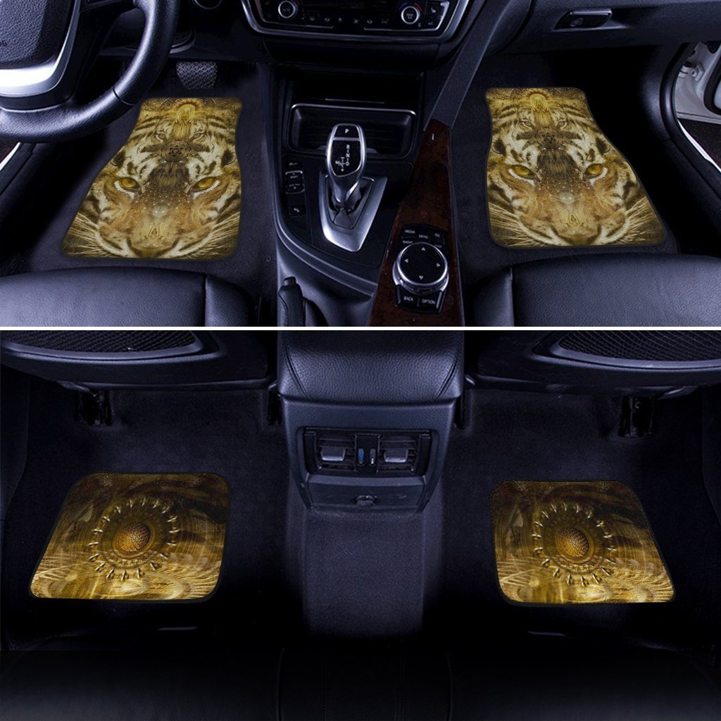 Tiger Car Floor Mats Custom Cool Car Accessories
