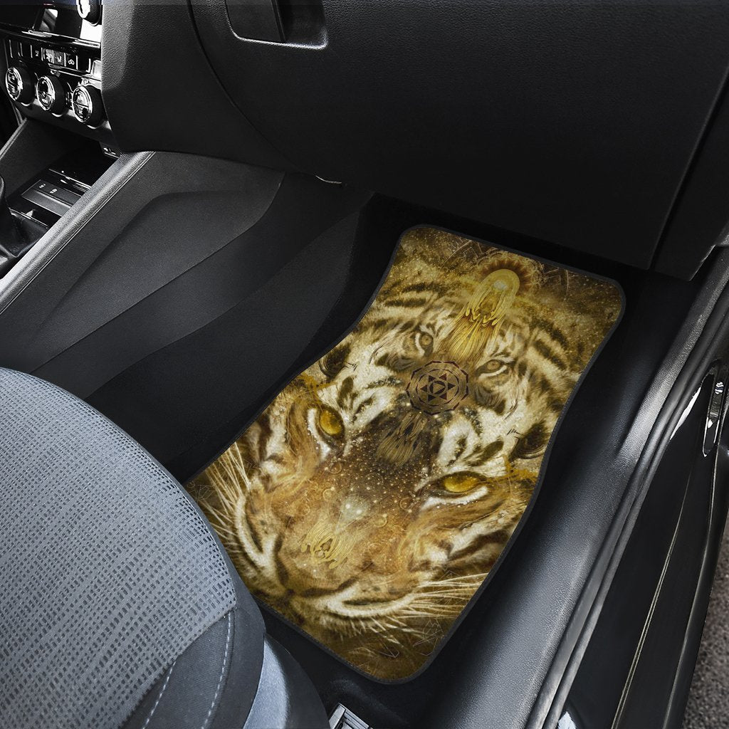 Tiger Car Floor Mats Custom Cool Car Accessories
