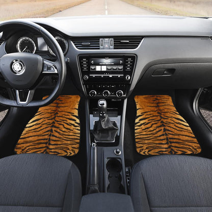 Tiger Car Floor Mats Printed Custom Animal Skin Car Accessories