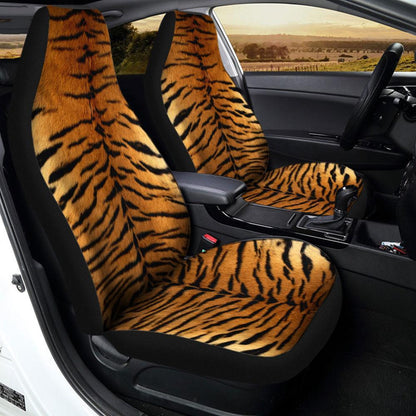 Tiger Car Seat Covers Printed Custom Animal Skin Car Accessories