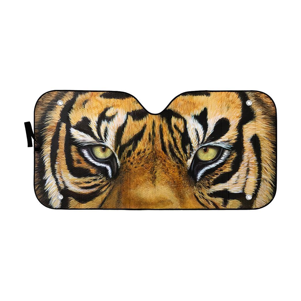 Gearhuman 3D Tiger Eyes Car Sunshade