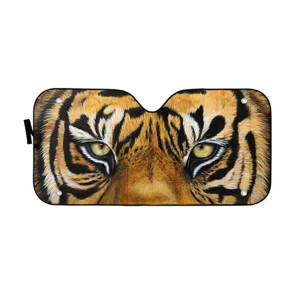 Gearhuman 3D Tiger Eyes Car Sunshade