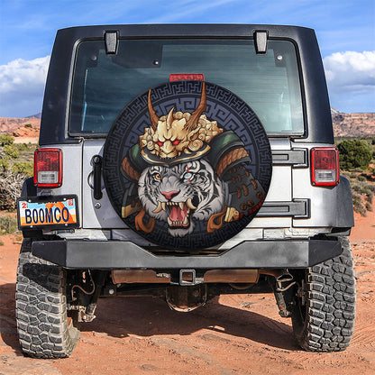 Tiger Samurai Japan Jeep Car Spare Tire Cover