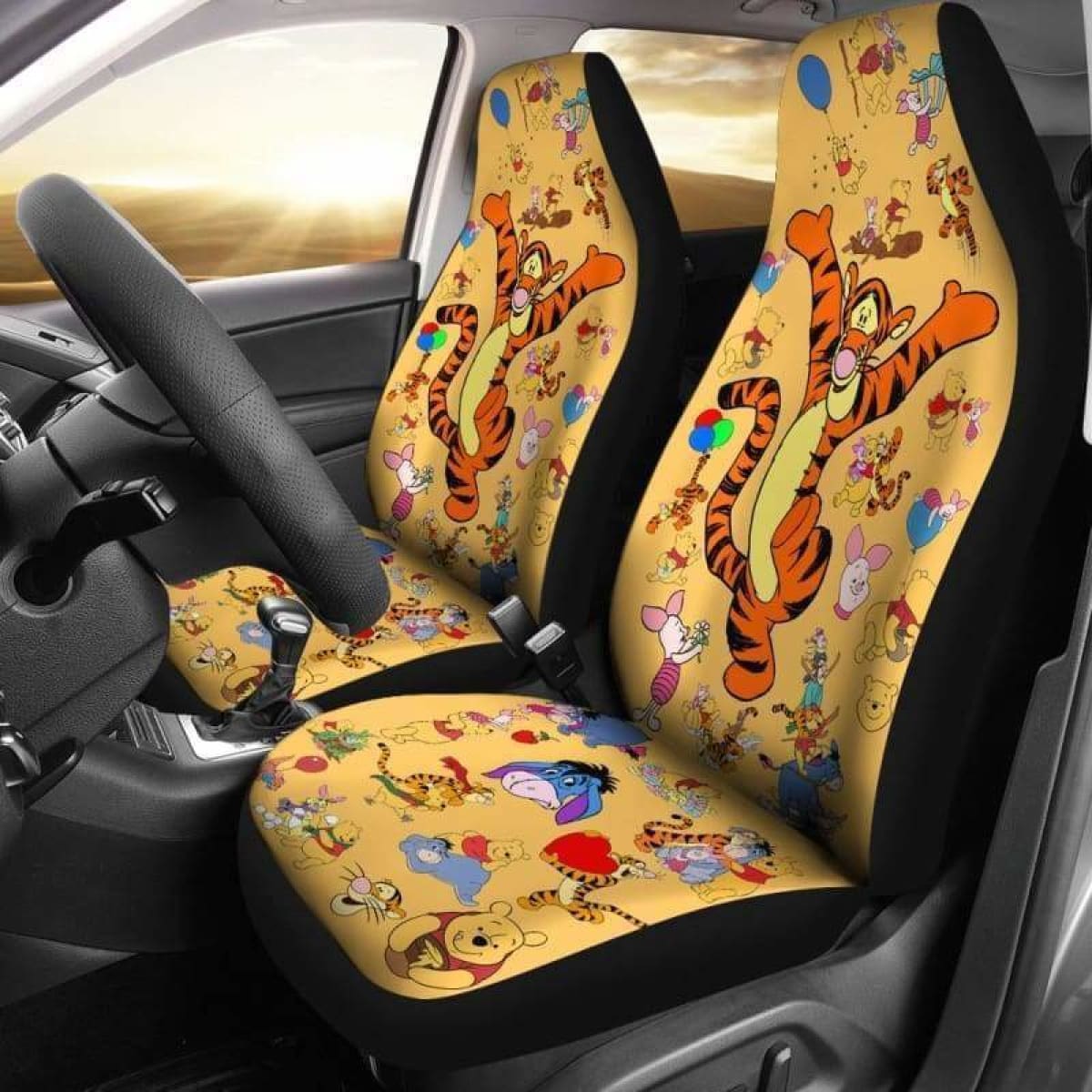 Tigger Car Seat Covers Universal Fit 051312