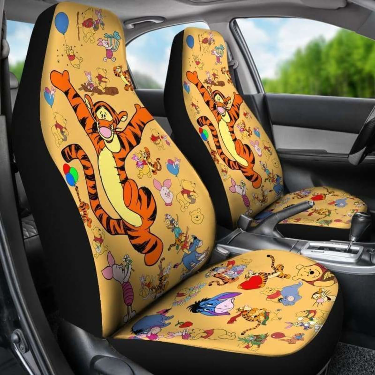 Tigger Car Seat Covers Universal Fit 051312