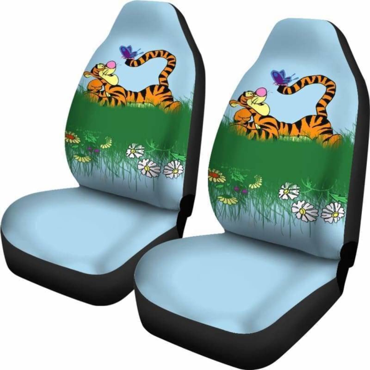 Tigger Car Seat Covers Universal Fit 051312