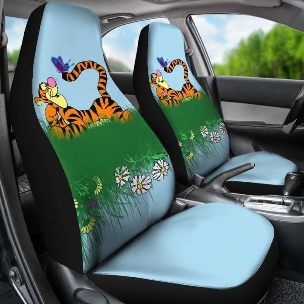 Tigger Car Seat Covers Universal Fit 051312