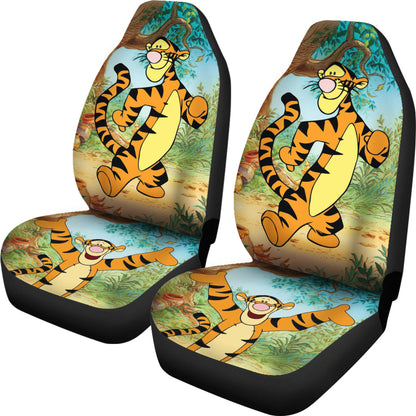Tigger Cute Car Seat Covers Car Accessories Ci221021-06