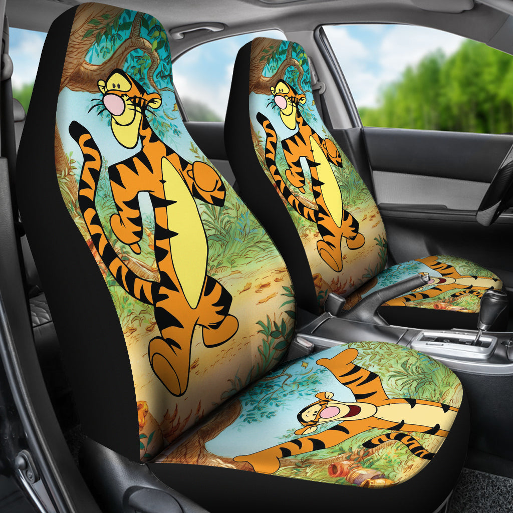 Tigger Cute Car Seat Covers Car Accessories Ci221021-06