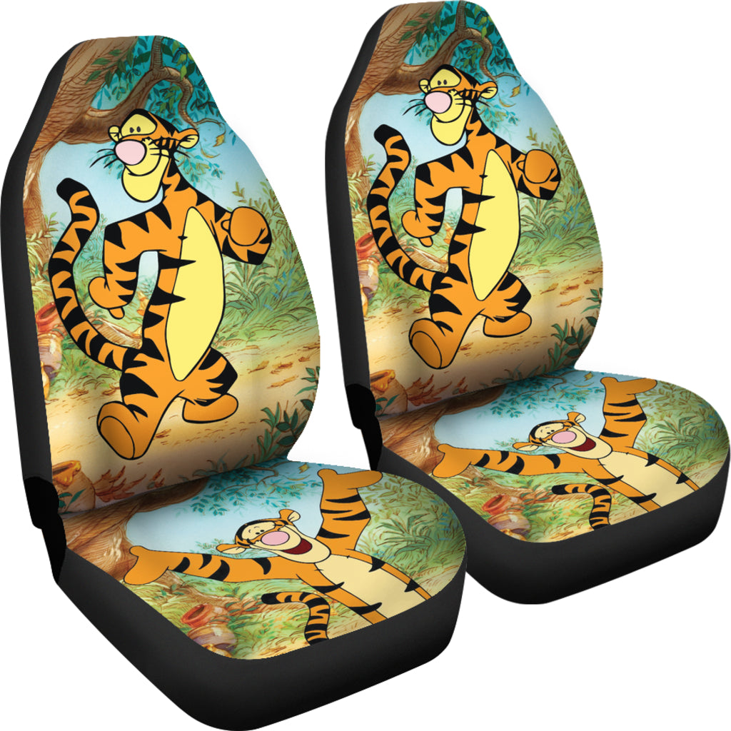 Tigger Cute Car Seat Covers Car Accessories Ci221021-06