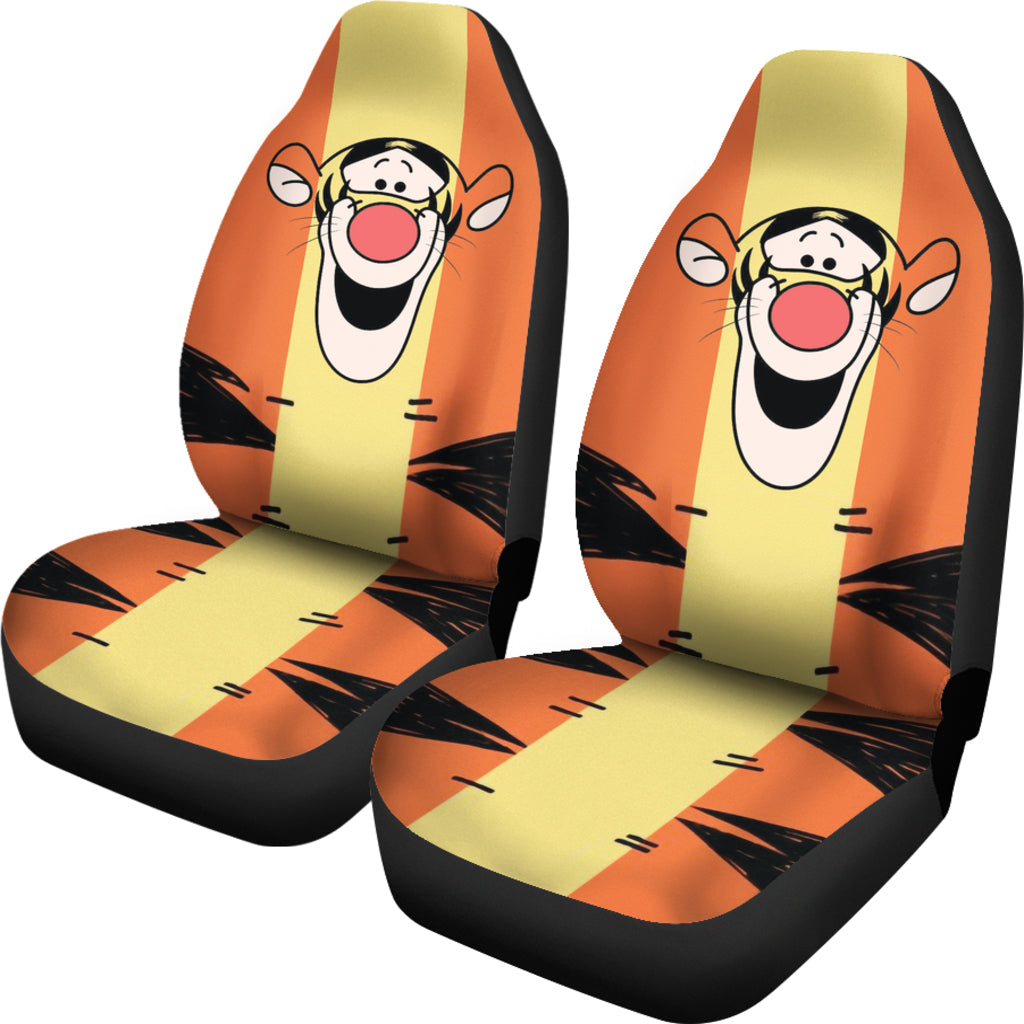 Tigger Cute Car Seat Covers Car Accessories Ci221021-03
