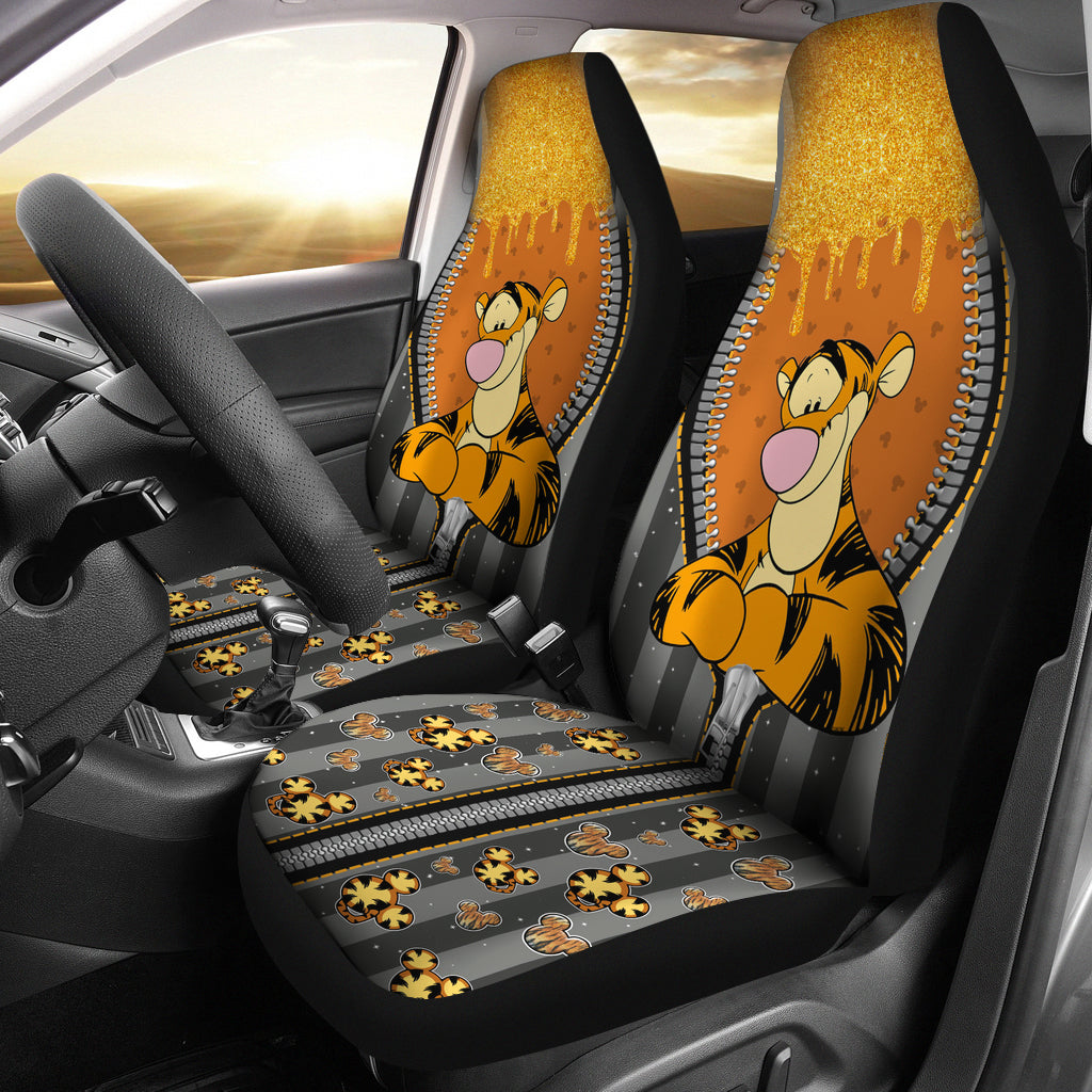 Tigger Zip Winnie The Pooh Car Seat Covers
