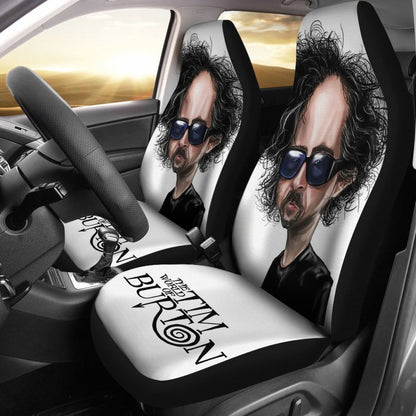Tim Burton American Director Car Seat Covers H040520 Universal Fit 225311