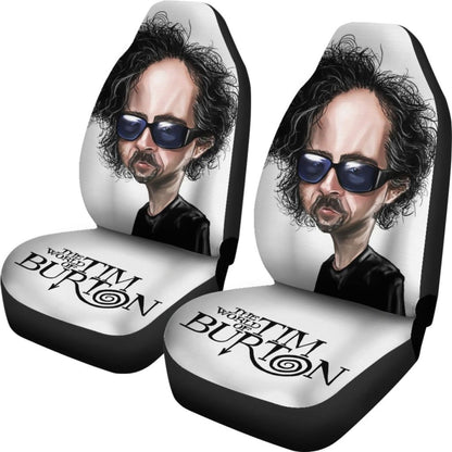Tim Burton American Director Car Seat Covers H040520 Universal Fit 225311