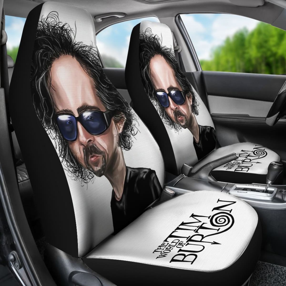 Tim Burton American Director Car Seat Covers H040520 Universal Fit 225311