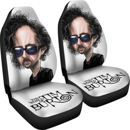 Tim Burton American Director Car Seat Covers H040520 Universal Fit 225311