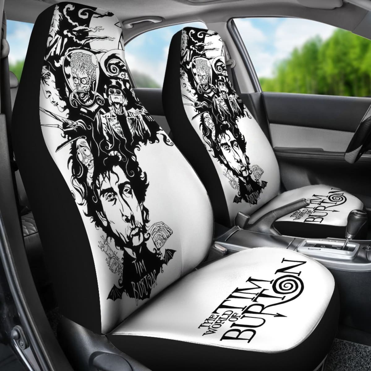 Tim Burton Car Seat Covers Amazing Gift Ideas H040520 Universal Fit 225311