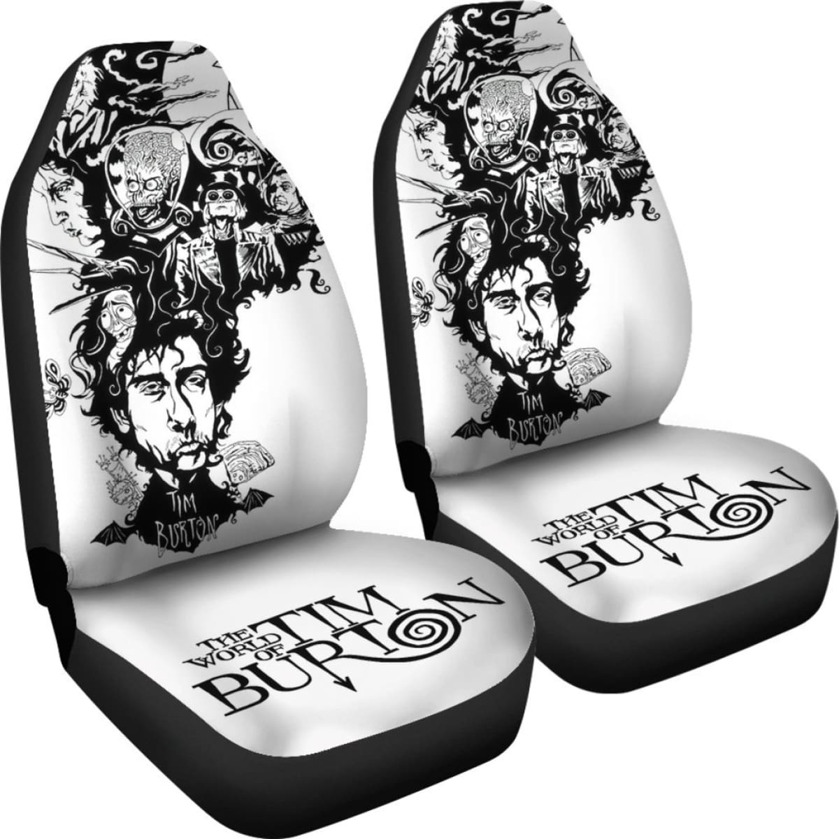Tim Burton Car Seat Covers Amazing Gift Ideas H040520 Universal Fit 225311