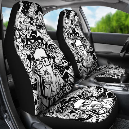 Tim Burton Cartoon Car Seat Covers Amazing Gift Ideas H040520 Universal Fit 225311