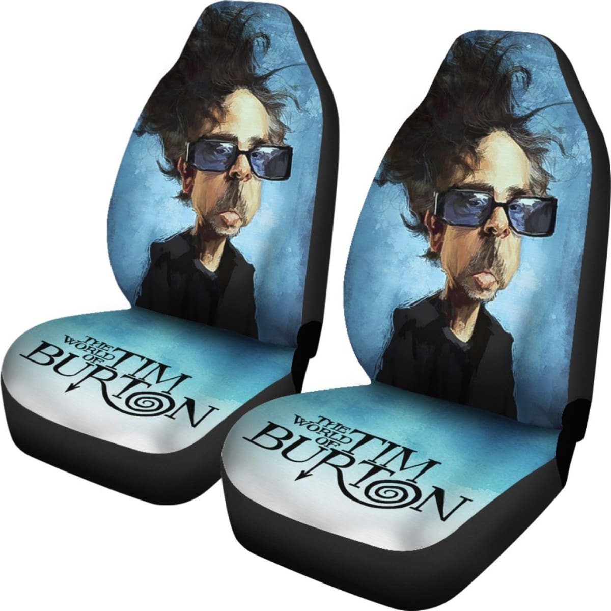 Tim Burton Funny Car Seat Covers Amazing Gift Ideas H040520 Universal Fit 225311