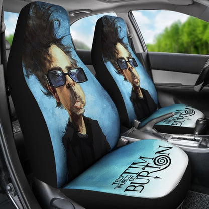 Tim Burton Funny Car Seat Covers Amazing Gift Ideas H040520 Universal Fit 225311