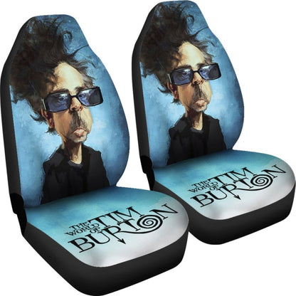 Tim Burton Funny Car Seat Covers Amazing Gift Ideas H040520 Universal Fit 225311