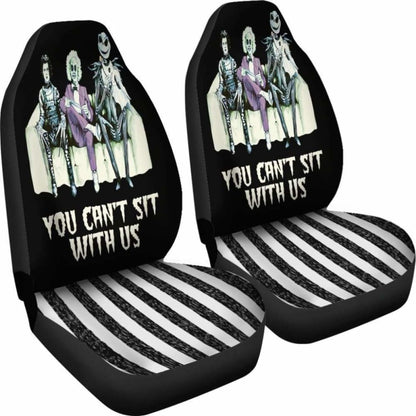 Tim Burton U Can'T Sit With Us Car Seat Covers Universal Fit 051012